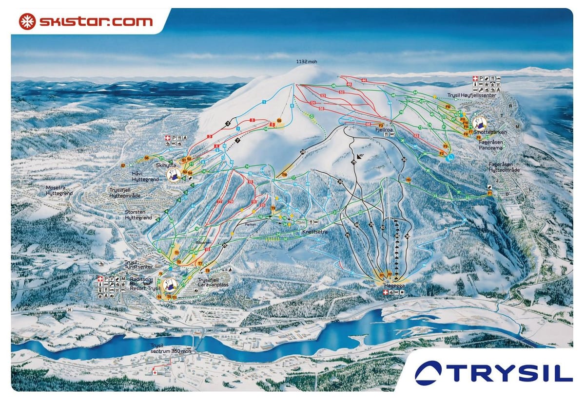 eski Norvegia mapa