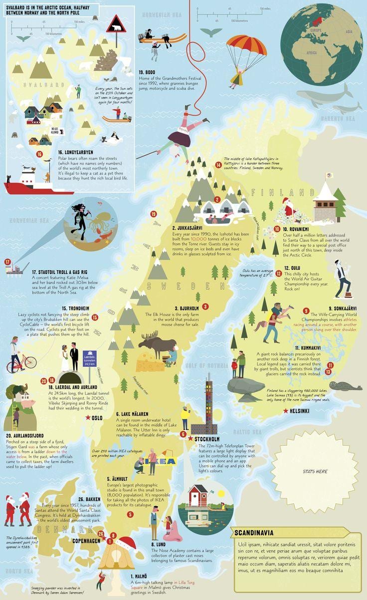 Norvegia behar ikusi mapa