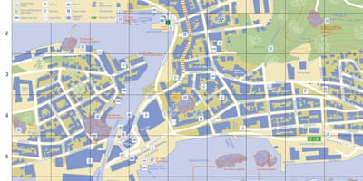 Alesund Norvegia hiriaren mapa