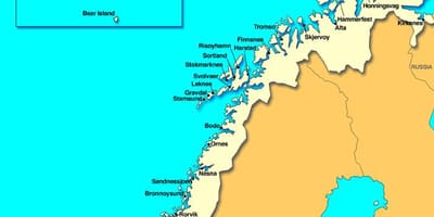 Mapa kristiansand Norvegia