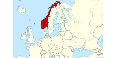 Norvegia kokapena mapan