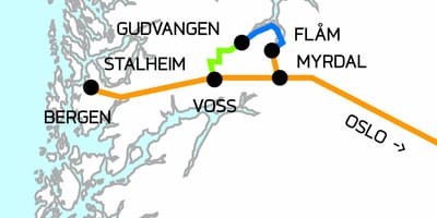 Mapa Norvegia hitz batean