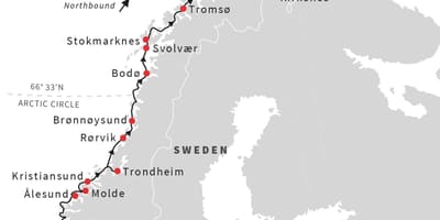 Mapa Norvegia txirrindularitza